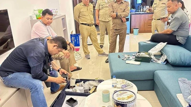 金边富力小区涉诈，多名嫌疑人被捕