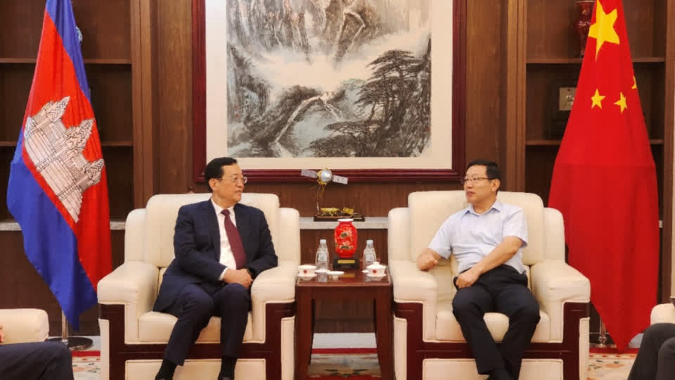 辽宁省政协代表团到访柬埔寨 大力支持柬埔寨辽沈经济特区项目
