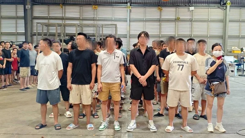 166名中国人被柬埔寨驱逐出境！