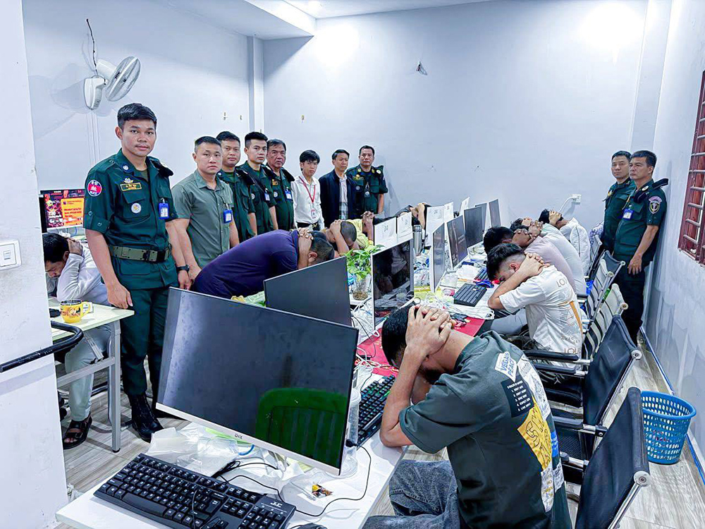 西港又一电诈窝点被端，29人被捕！