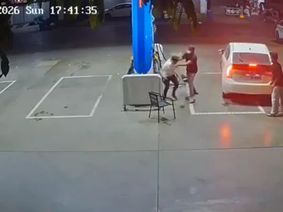 波贝加油站发生持枪抢劫案 3名嫌疑人在逃