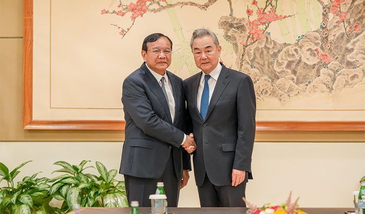 柬埔寨和中国重申致力于加强战略伙伴关系！