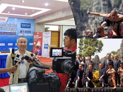 柬中将联合拍摄纪录片 向世界推广高棉古武术与少林功夫