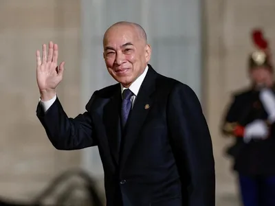 柬埔寨国王健康状况已逐渐好转，今日在北京出院！