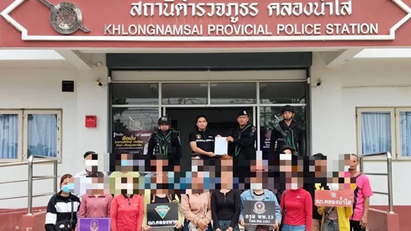 企图偷渡到泰国务工，18名柬埔寨人被泰方当局逮捕！ 