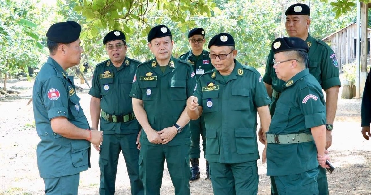 柬埔寨政府慰问在边境冲突中牺牲的警员家属
