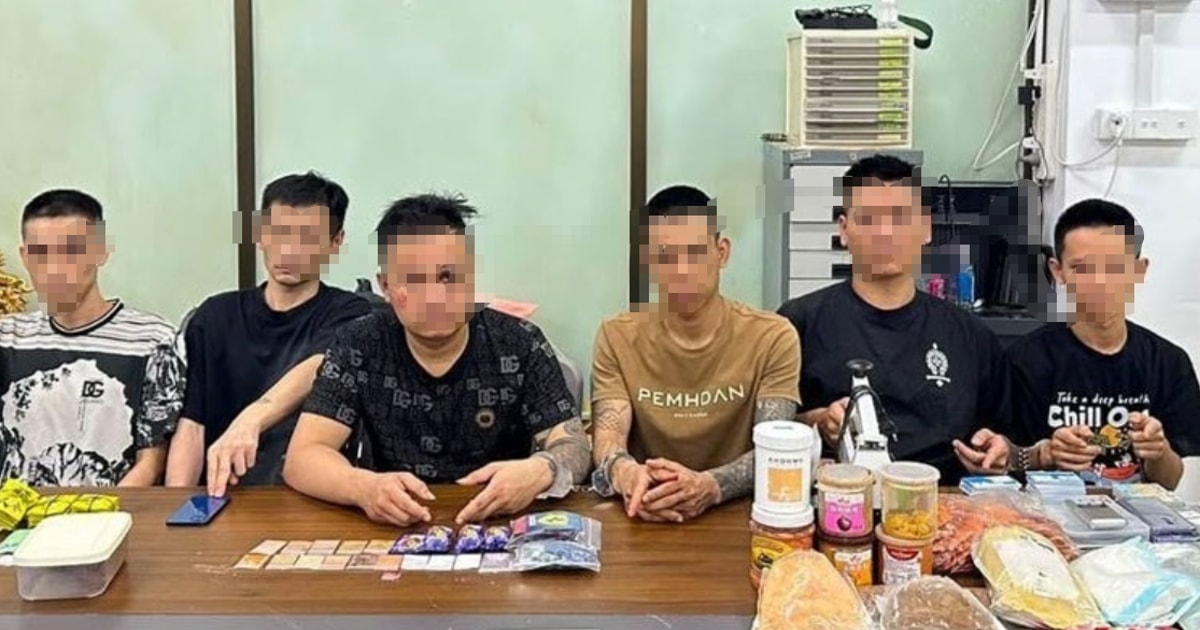 西港警方破获5公斤贩毒案件，6名外国人被捕！