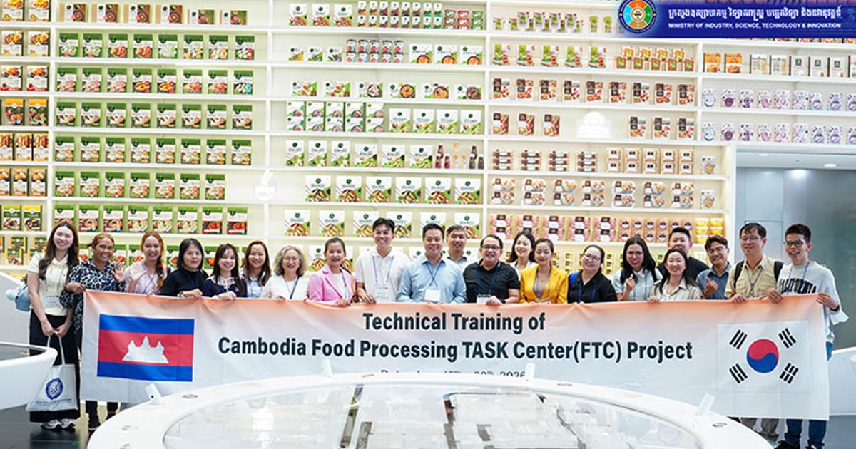柬埔寨工业部率团赴韩国考察先进食品产业！
