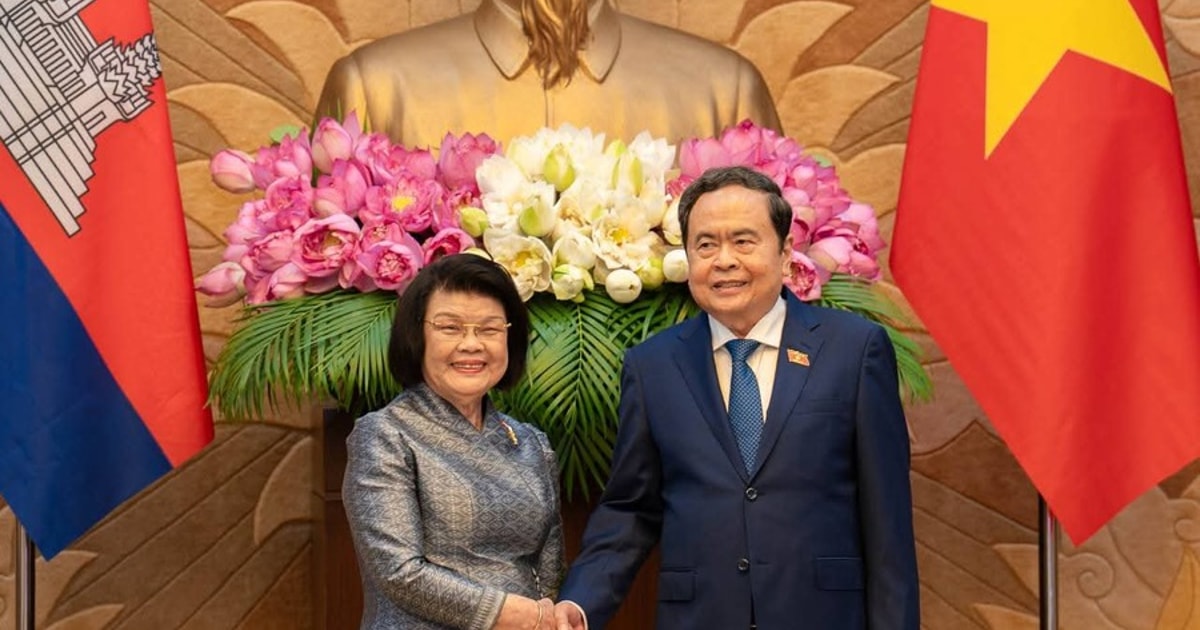 柬越国会良好合作意义重大 坤索达莉会晤陈青敏深化双边关系