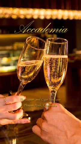 Accademia 携意大利的纯粹与浪漫，于柬埔寨金边 The Liquor and Cigar Boutique 优雅启幕