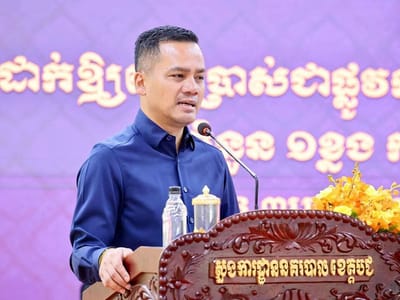 柬埔寨副首相苏速卡主持卜迭棉芷省警察局新办公大楼启用仪式