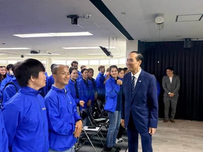 柬埔寨驻日大使勉励在日柬籍员工：遵纪守法，做柬日友好桥梁