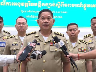 柬埔寨警方9月1日起加强道路交通执法