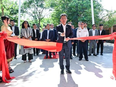 马德望省启用第二座科学图书馆