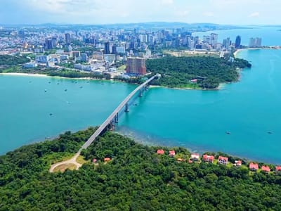 西港蛇岛人少景美，只剩海浪声的宁静