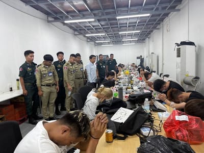 短短10个月！西港查获103个网络诈骗窝点，近5000人被捕