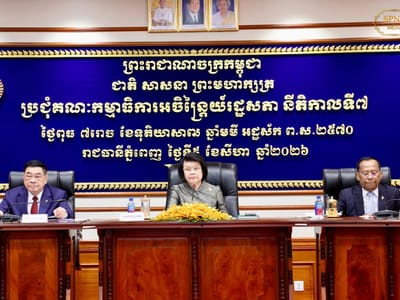柬埔寨国会常务委员会将《乡分区行政管理法》修正草案移交专门委员会审议