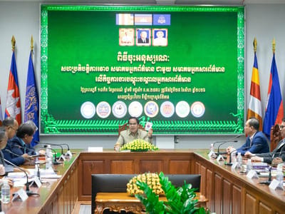 柬埔寨八家新闻协会签署合作备忘录 提升新闻专业水平