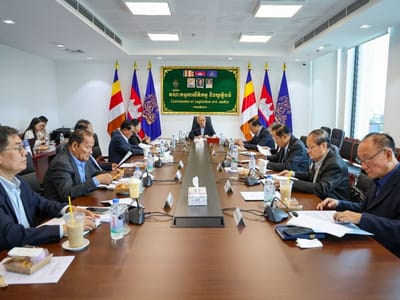 柬埔寨国会第六委员会审议通过三项法律草案