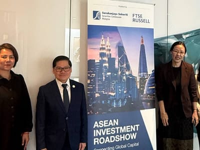 柬埔寨证券监管机构赴英国参加东盟投资路演