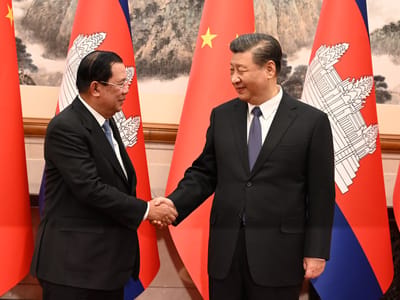 中国国家主席习近平致信感谢洪森主席祝贺中国共产党成立105周年