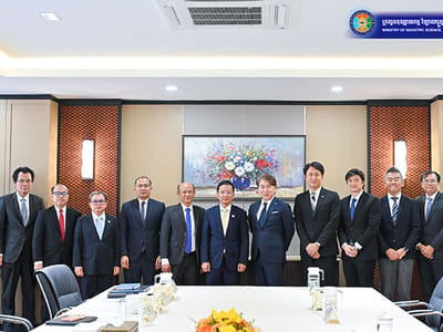 松下公司考察柬埔寨市场，寻求技术与生产投资合作