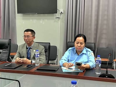 柏威夏省卫生局与无国界医生组织探讨加强卫生服务合作
