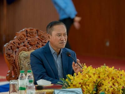 中国浙江35家企业计划向柬埔寨茶胶省投资10亿美元