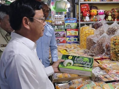 柬埔寨市场持续销售本地产品 助力稳固国家经济