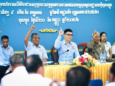 柬埔寨人民党博克努乡委员会召开会议，总结9月工作并强调为民服务