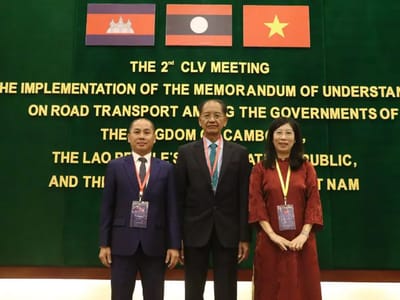 柬越老三国举行会议讨论陆路运输合作与跨境运输问题