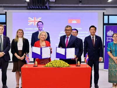 柬埔寨与英国加强教育领域合作