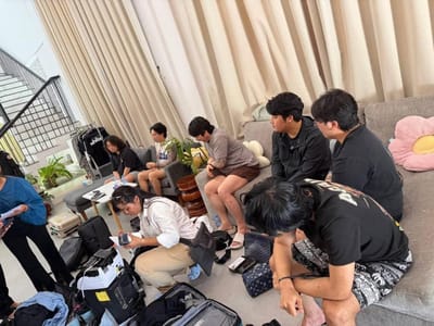 6名韩国人在马德望省别墅从事电诈被捕！