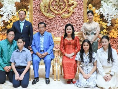 陈丰明公爵及夫人致信祝贺洪森主席74岁华诞
