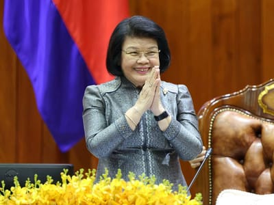 柬埔寨国会主席昆索达丽致信祝贺印尼独立日