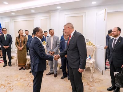 柬高官会见白俄罗斯大使，共商深化两国议会合作