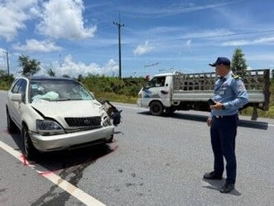 西港一中国人酿车祸，造成2名柬籍女子死亡！