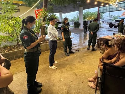 实居省一餐厅涉嫌提供性服务被突查，18名女子获救