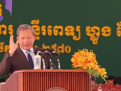 洪玛奈首相要求加强药品与化妆品质量管控，保障民众健康