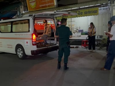金边一男工睡梦中猝死 警方赶往现场调查！