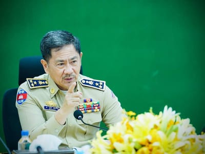 金边不良青年斗殴引热议 警长强硬警告：不听劝者直接依法严惩
