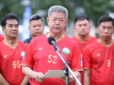 柬埔寨青年协会干拉省分会捐资助力“慈善足球赛”