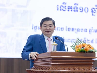 柬埔寨劳工部部长鼓励青年提升技能，迈向国际竞争舞台
