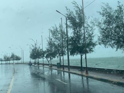 受第12号台风影响，柬埔寨沿海省份迎来多雨天气！
