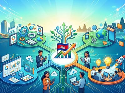 数字化转型重塑柬埔寨商业竞争力