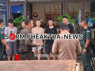 涉嫌非法居留和暗藏非法赌博，西港5名中国人被捕！
