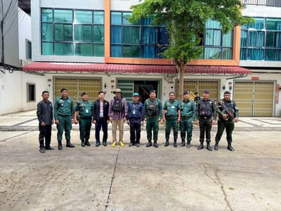 巴域市警方突袭一电诈窝点，6人被捕！