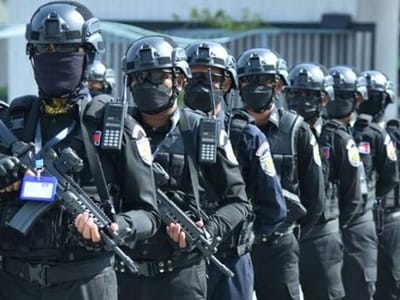 柬埔寨部署近2万名人员负责法语国家组织峰会安保工作