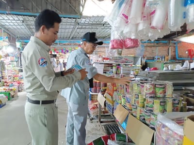 柬埔寨国公省多通市场开展食品安全检查