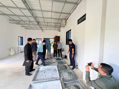 柬埔寨公共工程与运输部赴柏威夏省评估建筑材料实验官员资质